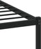 vidaXL - Bedframe - met - hoofdbord - zonder - matras - bruin - eikenkleur - 90x190 - cm