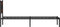 vidaXL - Bedframe - met - hoofdbord - zonder - matras - bruin - eikenkleur - 80x200 - cm