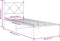 vidaXL - Bedframe - met - hoofdbord - zonder - matras - metaal - wit - 75x190 - cm