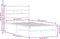vidaXL - Bedframe - met - hoofdbord - zonder - matras - sonoma - eiken - 90x200 - cm