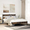 vidaXL - Bedframe - met - hoofdbord - zonder - matras - sonoma - eiken - 160x200 - cm
