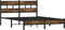 vidaXL - Bedframe - met - hoofdbord - zonder - matras - sonoma - eiken - 150x200 - cm