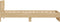 vidaXL - Bedframe - met - hoofdbord - zonder - matras - sonoma - eiken - 100x200 - cm