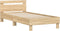 vidaXL - Bedframe - met - hoofdbord - zonder - matras - sonoma - eiken - 100x200 - cm