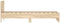 vidaXL - Bedframe - met - hoofdbord - zonder - matras - sonoma - eiken - 90x200 - cm
