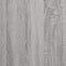 vidaXL - Bedframe - met - hoofdeinde - bewerkt - hout - grijs - sonoma - 90x200 - cm
