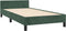 vidaXL - Bedframe - met - hoofdeinde - fluweel - donkergroen - 90x190 - cm