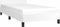 vidaXL - Bedframe - met - hoofdeinde - zonder - matras - 100x200 - cm - wit