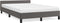 vidaXL - Bedframe - met - hoofdeinde - zonder - matras - 120x200 - cm - grijs