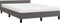 vidaXL - Bedframe - met - hoofdeinde - zonder - matras - 120x200 - cm - grijs