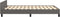 vidaXL - Bedframe - met - hoofdeinde - zonder - matras - 120x200 - cm - grijs