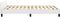 vidaXL - Bedframe - met - hoofdeinde - zonder - matras - 120x200 - cm - wit