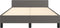 vidaXL - Bedframe - met - hoofdeinde - zonder - matras - 120x200 - cm - grijs