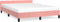 vidaXL - Bedframe - met - hoofdeinde - zonder - matras - 140x190 - cm - fluweel - roze