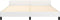 vidaXL - Bedframe - met - hoofdeinde - zonder - matras - 160x200 - cm - wit