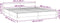 vidaXL - Bedframe - met - hoofdeinde - zonder - matras - 160x200 - cm - zwart