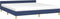 vidaXL - Bedframe - met - hoofdeinde - zonder - matras - 160x200 - cm - stof - blauw