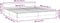vidaXL - Bedframe - met - hoofdeinde - zonder - matras - 180x200 - cm - stof - blauw