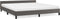 vidaXL - Bedframe - met - hoofdeinde - zonder - matras - 180x200 - cm - grijs