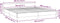 vidaXL - Bedframe - met - hoofdeinde - zonder - matras - 180x200 - cm - wit