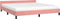 vidaXL - Bedframe - met - hoofdeinde - zonder - matras - 180x200 - cm - fluweel - roze