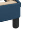vidaXL - Bedframe - met - hoofdeinde - zonder - matras - 180x200 - cm - stof - blauw