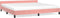 vidaXL - Bedframe - met - hoofdeinde - zonder - matras - 200x200 - cm - fluweel - roze