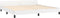 vidaXL - Bedframe - met - hoofdeinde - zonder - matras - 200x200 - cm - wit