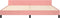 vidaXL - Bedframe - met - hoofdeinde - zonder - matras - 200x200 - cm - fluweel - roze