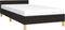 vidaXL - Bedframe - met - hoofdeinde - zonder - matras - 80x200 - cm - stof - zwart