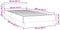 vidaXL - Bedframe - met - hoofdeinde - zonder - matras - 80x200 - cm - fluweel - zwart
