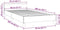 vidaXL - Bedframe - met - hoofdeinde - zonder - matras - 80x200 - cm - fluweel - roze