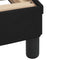 vidaXL - Bedframe - met - hoofdeinde - zonder - matras - 80x200 - cm - fluweel - zwart