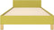 vidaXL - Bedframe - met - hoofdeinde - zonder - matras - 80x200 - cm - stof - groen