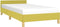 vidaXL - Bedframe - met - hoofdeinde - zonder - matras - 90x190 - cm - stof - groen