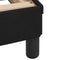 vidaXL - Bedframe - met - hoofdeinde - zonder - matras - 90x190 - cm - fluweel - zwart