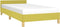 vidaXL - Bedframe - met - hoofdeinde - zonder - matras - 90x190 - cm - stof - groen