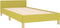 vidaXL - Bedframe - met - hoofdeinde - zonder - matras - 90x190 - cm - stof - groen