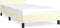 vidaXL - Bedframe - met - hoofdeinde - zonder - matras - 90x200 - cm - crèmekleurig
