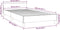 vidaXL - Bedframe - met - hoofdeinde - zonder - matras - 90x200 - cm - stof - taupe