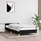vidaXL - Bedframe - met - hoofdeinde - zonder - matras - 90x200 - cm - stof - zwart