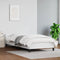 vidaXL - Bedframe - met - hoofdeinde - zonder - matras - 90x200 - cm - wit