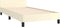 vidaXL - Bedframe - met - hoofdeinde - zonder - matras - 90x200 - cm - crèmekleurig