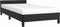 vidaXL - Bedframe - met - hoofdeinde - zonder - matras - 90x200 - cm - zwart