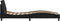 vidaXL - Bedframe - met - hoofdeinde - zonder - matras - 90x200 - cm - fluweel - zwart