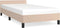 vidaXL - Bedframe - met - hoofdeinde - zonder - matras - Cappuccino - 90x190 - cm