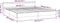 vidaXL - Bedframe - met - hoofdeinde - zonder - matras - Cappuccino - 180x200 - cm