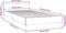 vidaXL - Bedframe - met - hoofdeinde - zonder - matras - Cappuccino - 90x190 - cm