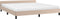 vidaXL - Bedframe - met - hoofdeinde - zonder - matras - Cappuccino - 180x200 - cm