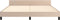 vidaXL - Bedframe - met - hoofdeinde - zonder - matras - Cappuccino - 180x200 - cm